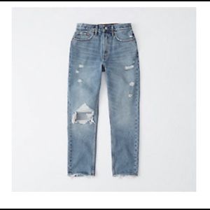Ripped Mom Jeans abercrombie & fitch